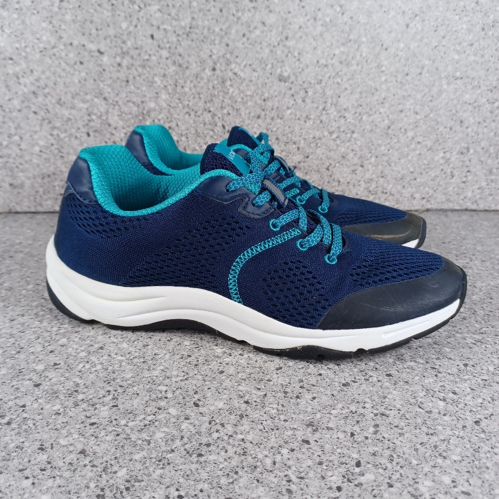 Vionic Navy and Teal Athletic Sneakers for Women